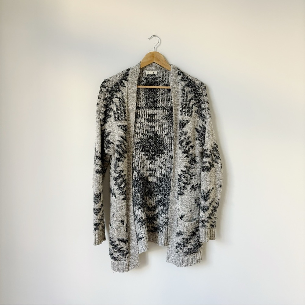 Garage Boho Knit Cardigan Sweater